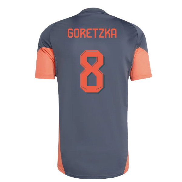 2025-2026 Bayern Munich Training Shirt (Bold Onix) (Goretzka 8)-PitchVibe Kits